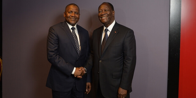 Dangote Cement va investir 150 milliards de FCFA en Côte d'Ivoire
