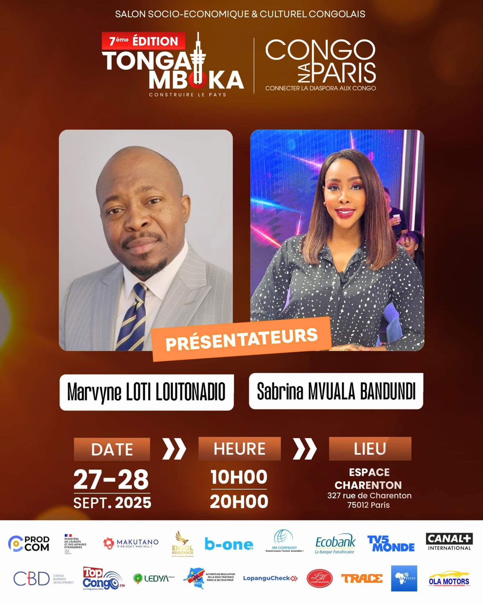 Marvyne Loti à Congo Na Paris : une voix engagée au cœur du forum de la diaspora congolaise